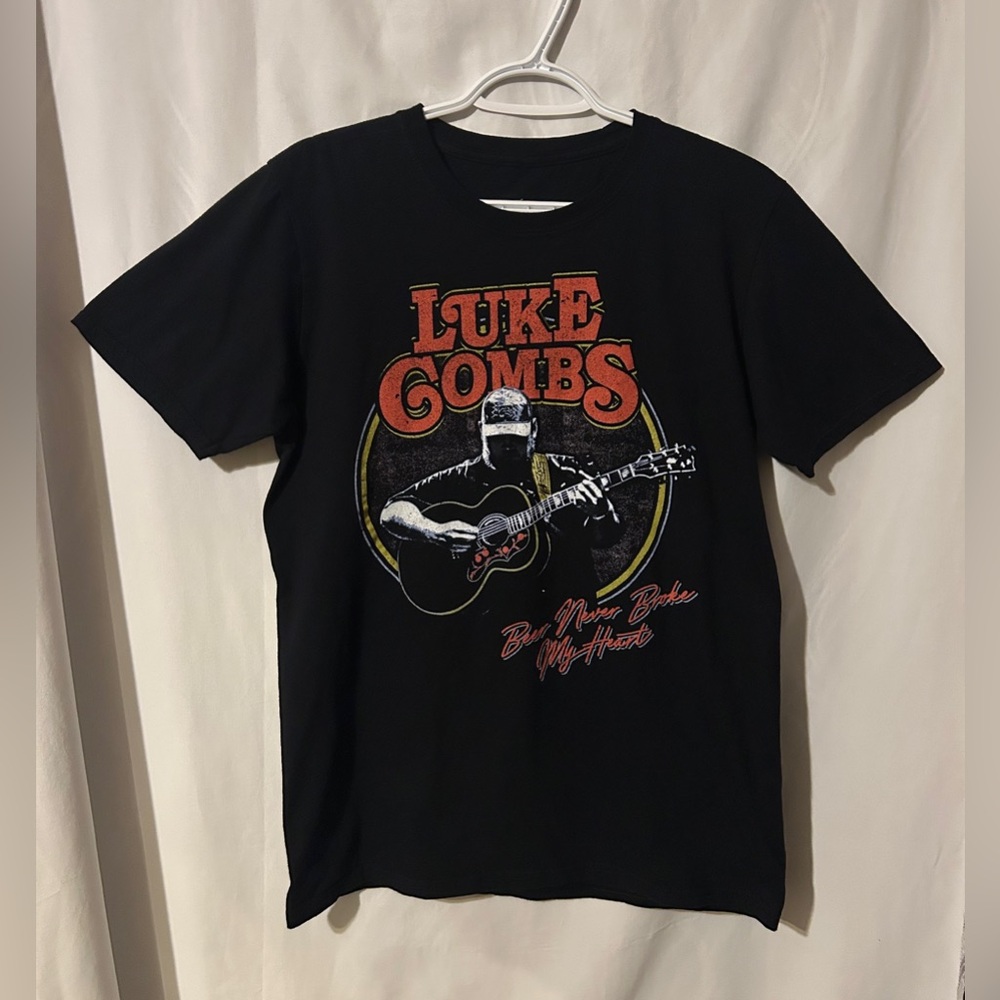 2019 Luke Combs Tour Men’s Black Tee